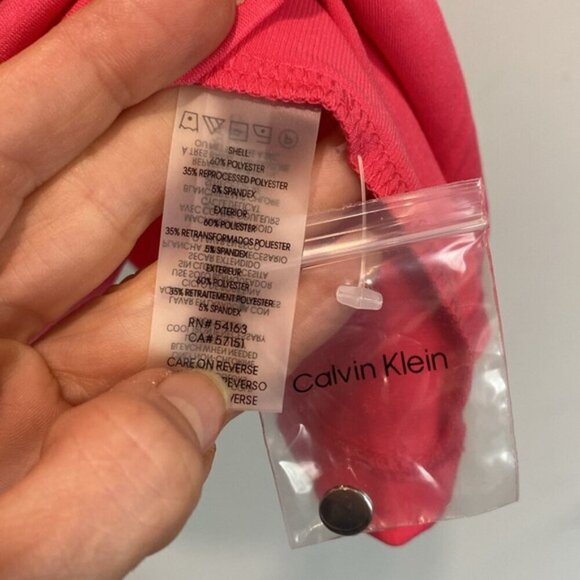 Calvin Klein Pink Sleeveless Top Size large - Picture 10 of 11